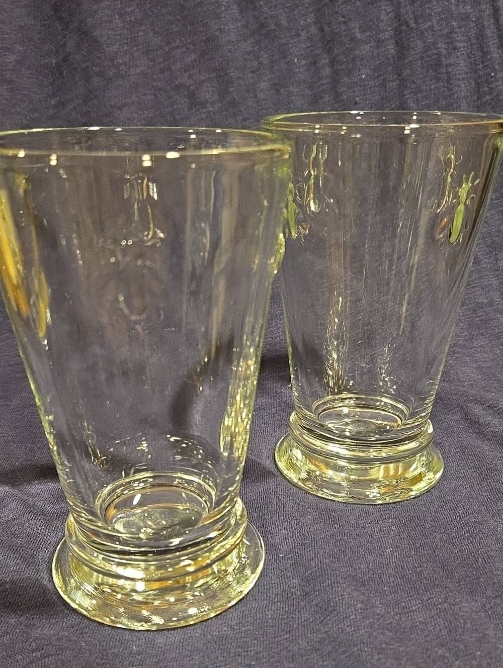 La Rochere Paris Musees Vintage Napoleon Bee Glasses 5.5” Set of 2